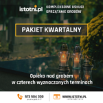 Pakiet kwartalny opieki nad grobem
